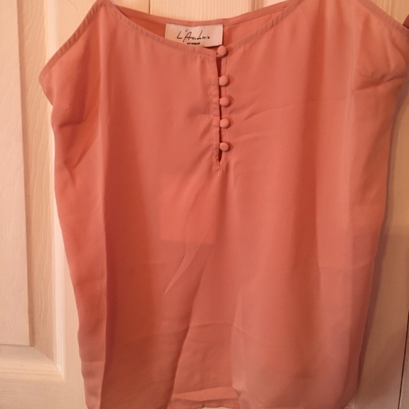 L’ACADEMIE NWT Revolve Button Cami S - Picture 7 of 7